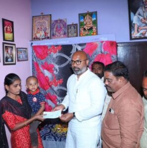 Case 123 Arvind Dharmapuri Foundation to support the families of booth level members Self Respect in the face of Adversity